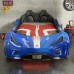 GTE Blue Sports Car Bed for Kids – Eco-Friendly, LED Lights & Realistic Sound