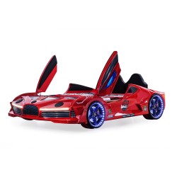 Classic Race Double Car Beds for Kids
