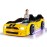 Yellow Speed  Race Car Beds for Kids